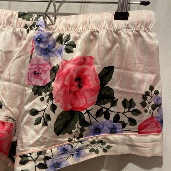 Victoria’s Secret Floral Vine Stripe Satin Sleep Shorts - Picture 9 of 15